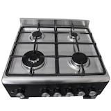 thumbnail of Gasline Gas Standherd SHGG6060FGWB 60cm schwarz/Edelstahl Gasbackofen mit Thermostat, 4 flammig WOK Brenner, Grill und Umluft Erdgas LPG