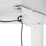 thumbnail of tectake Bureau réglable en hauteur électrique Skadi - blanc - 405112