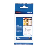 thumbnail of BROTHER Ruban Noir/Blanc non laminé 9MM TZEN221 pour P-TOUCH 200/210/220/300/310/340/350/540/550//1200/18