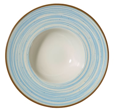 METRO Professional Piatto da pasta Madleen, gres, Ø 28 cm, blu, 6 pezzi