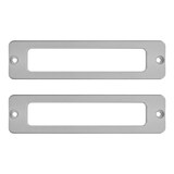 thumbnail of CombiCraft Etikettenhalter aus Aluminium 100x25 mm mit 2 Befestigungslöcher - pro 25 Stück
