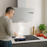 thumbnail of CIARRA Kopffreihaube, Schräge Dunstabzugshaube, A+ Max. 580m³/h 60cm 3 Stufen, Umluft & Abluft VM6765AS