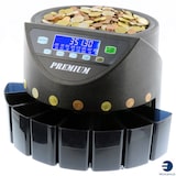 thumbnail of Compteuse Trieuse Valorisatrice de pièces €   MP355- Version Black - MONEPASS