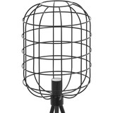thumbnail of Uniprodo Stehlampe - offener Gitterschirm - 40 W - Höhe 163 cm