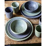 thumbnail of Gipfelstück Schüssel 15 cm GRÜN 4er-Set, postsicher, Serie MOOS´N´STEIN