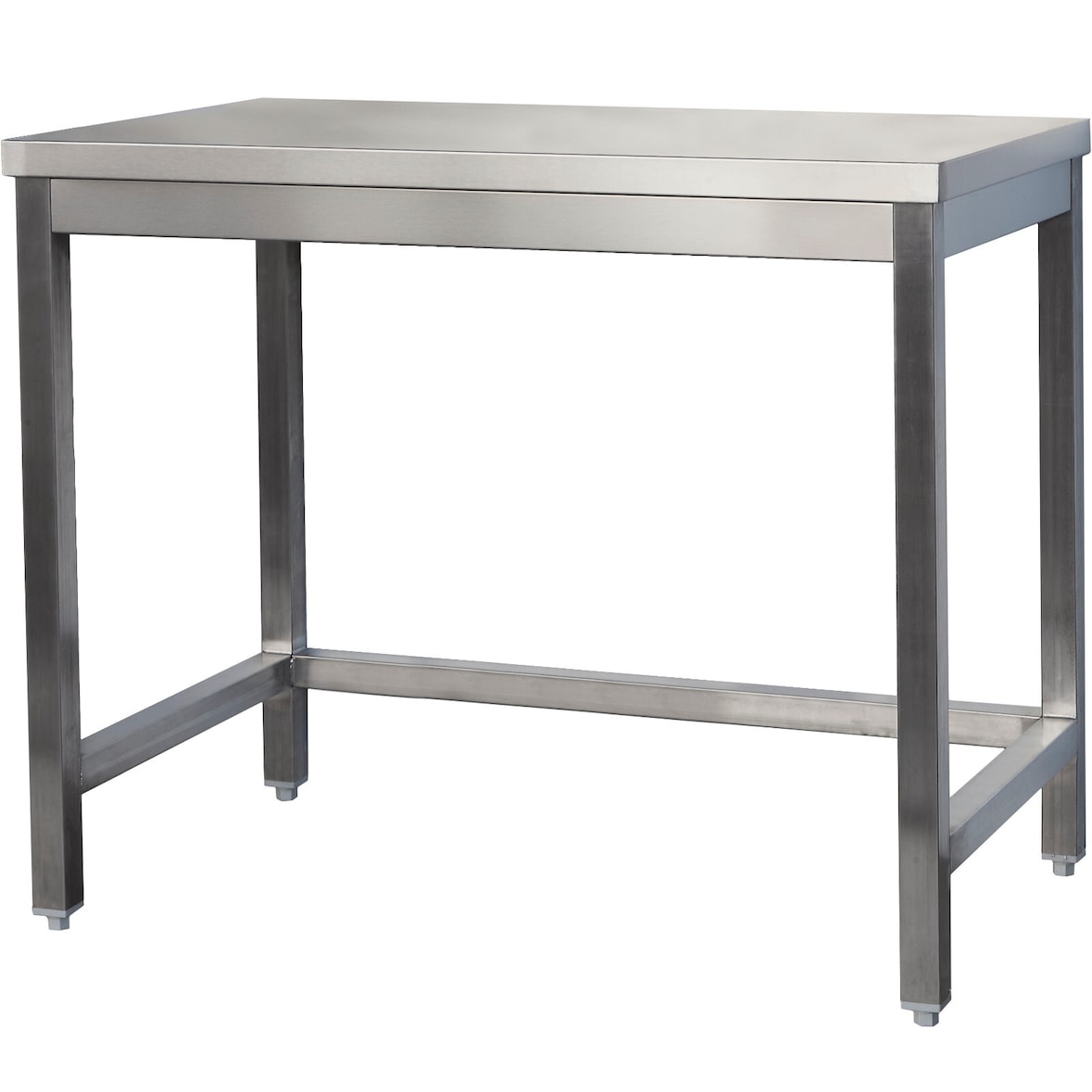 Gastro Arbeitstisch o. Grundboden o. Aufkantung Edelstahl (BxT) 1500 x 700 mm