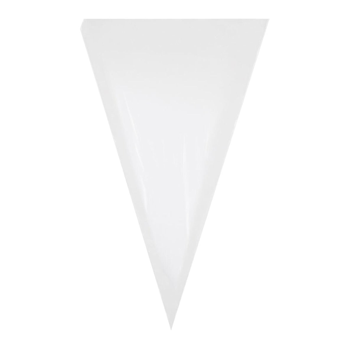 100x Spitztüten Spitzbeutel hochtransparent 180x370mm 40my PP