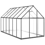 thumbnail of Helloshop26 - Invernadero de tienda para plantas flores y verduras con estructura de base 334 x 169 x 195 cm aluminio antracita 02_0044501