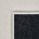 thumbnail of Waschbarer Teppich waschmaschinenwaschbar Unifarben Küche, Flur schmutzabweisend Creme Rund 160D | 100% Polypropylen | Florhöhe: 8 mm | nicht waschbar