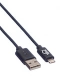 thumbnail of VALUE 8pin naar USB 2.0 kabel voor iPhone, iPod, iPad, 0,15 m