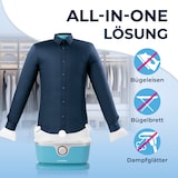 thumbnail of CLEANmaxx Bügler mit Timerfunktion für Hemden & Blusen - Blau