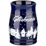 thumbnail of Van Well Glühweinbecher, Keramik Punschtasse, Blau, 25 cl, 0,2 /-/ geeicht, 6 Stück