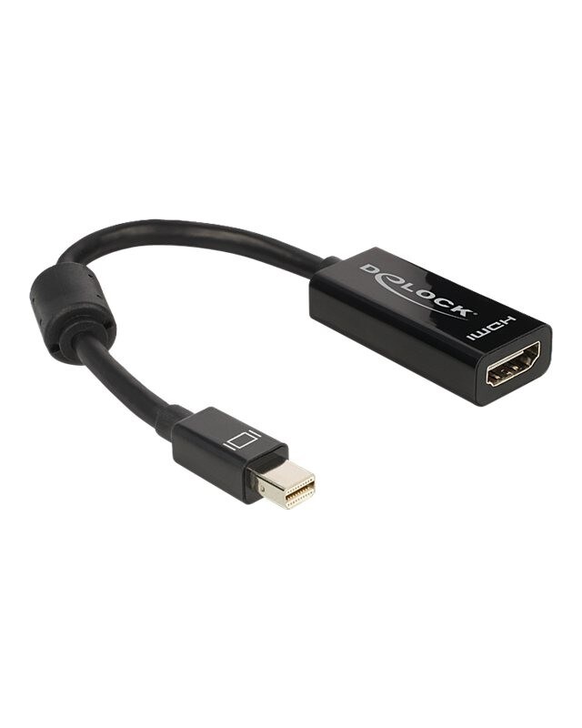 Delock Video- / Audio-Adapter DisplayPort / HDMI Mini-DisplayPort M 19-polig W 18 cm 1.1a / 1.3b