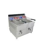 thumbnail of Gasfrit – Fritadeira a Gás com torneira 17 + 17 L de 680 x 670 x 650 mm com termostato E.G.O