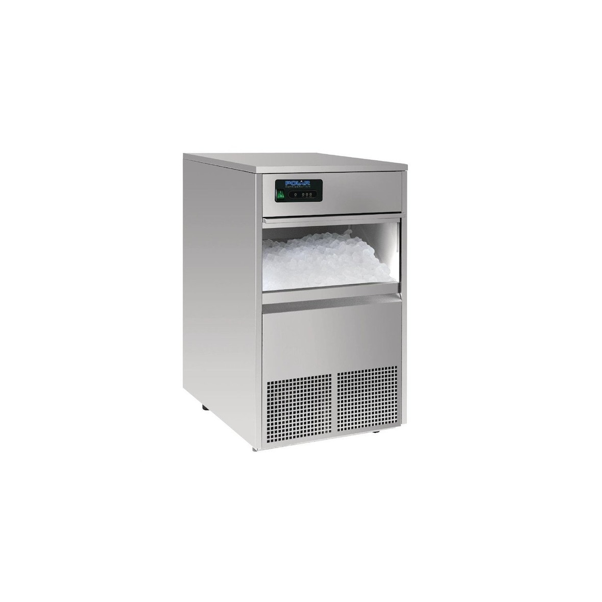 Machine à glaçons 50 Kg par jour, réservoir 10 Kg, 260 W, 220 V - MONO