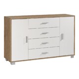 thumbnail of SARMOG MOBILE 2 ANTE 4 CASSETTI KIT L136 P41 H86 in truciolare nobilitato color noce stelvio e bianco fiammato