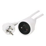 thumbnail of Verlängerungskabel - 5 M - Weiß - 3G1.5 - Stecker-Typ E (Französisches System)
