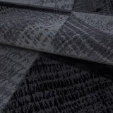 thumbnail of Teppich Kurzflor Karo Modern Waschbar Strapazierfähig Esszimmer Flur OEKO-TEX Schwarz 160x230 cm Schadstoffgeprüft – INN von Kadima Design