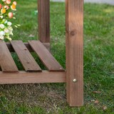 thumbnail of Jardinera Elevada de Madera Maciza para Cultivo de Plantas con 2 Estantes
