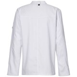 thumbnail of 227 - Kochjacke Westernstyle, langarm, Druckknöpfe : weiß 65% Polyester 35%Baumwolle 220 g/m² XS