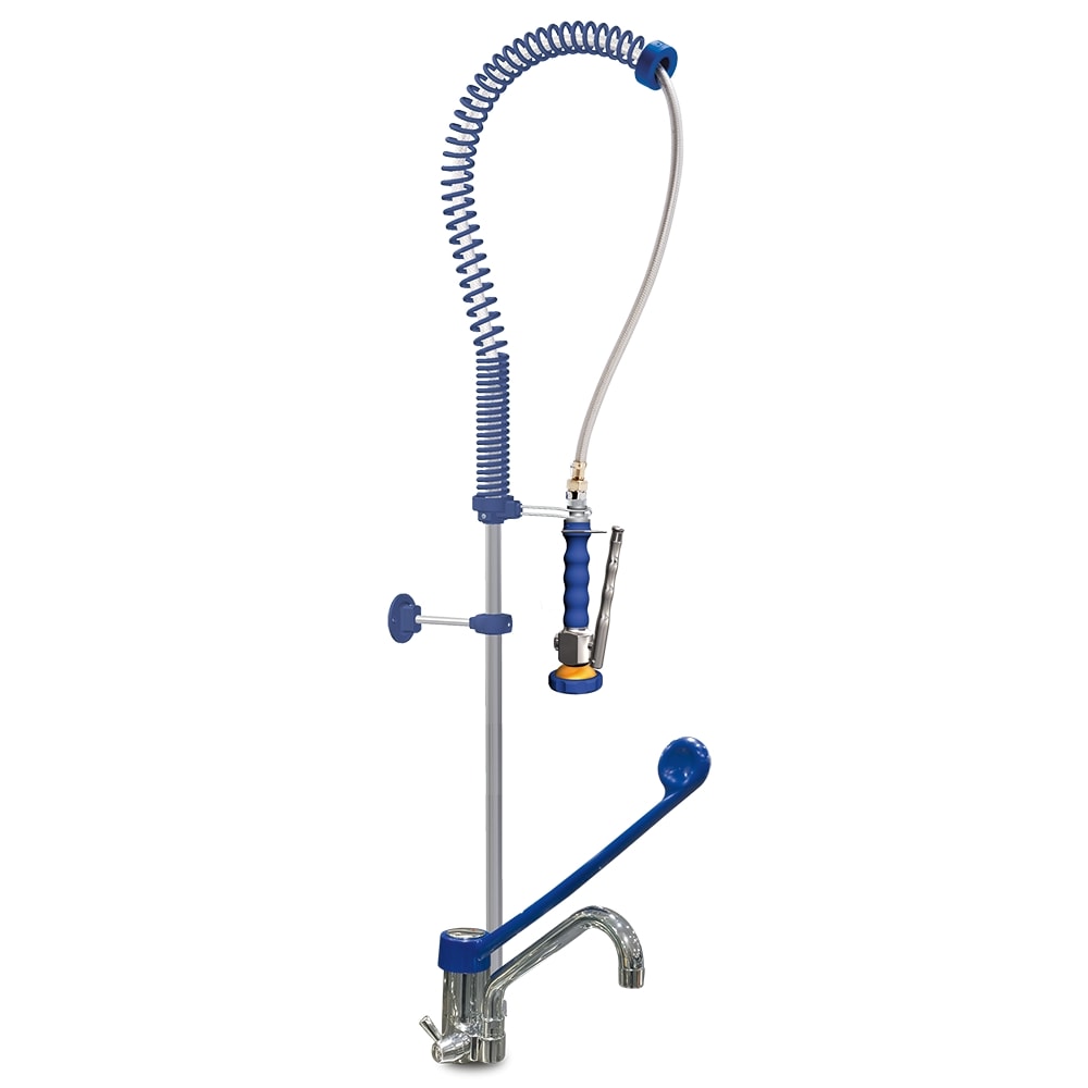 COMERCIAL ALFER - Grifo ducha sobremesa dos aguas monomando codo. Modelo 463062