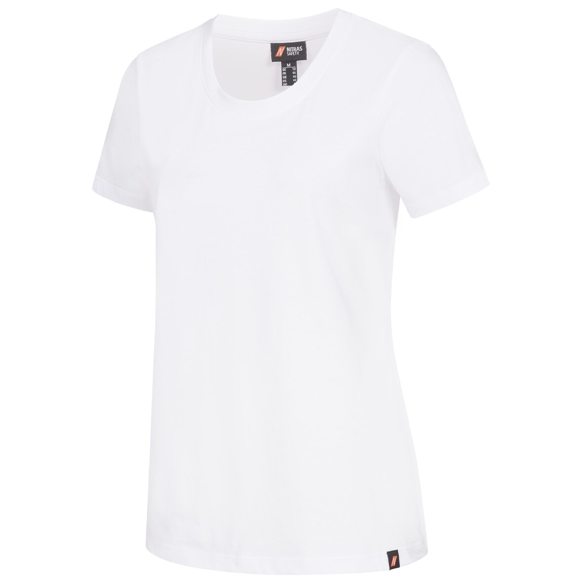 Nitras Motion Tex Plus T-Shirt  | Gr. 3XL | Arbeitsshirt f. Damen | weiß