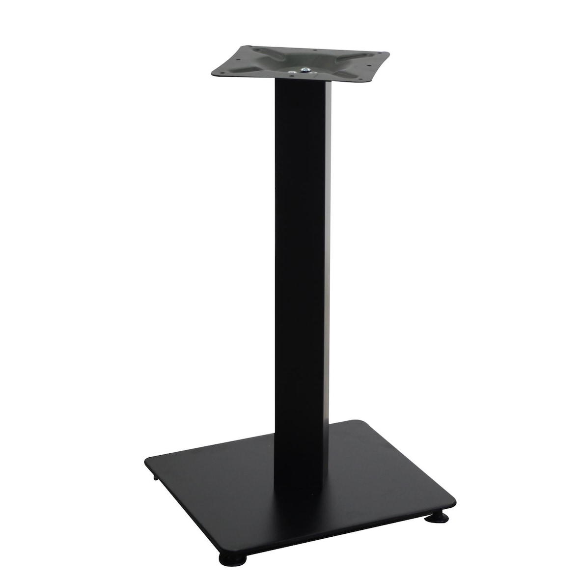 Vacchetti Base tavolo metallo nero quadro cm40x40h72