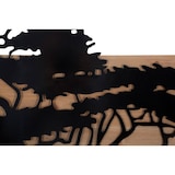 thumbnail of Painel de parede lagos ferro e madeira conjunto 3 peças cm 204x2x80 (72x2x80-60x2x80)