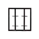 thumbnail of SIT Möbel Wandregal-Set | 6-teilig | 2 Körbe | Halterung für 8 Flaschen und 9 Gläser | Metall | Serie THIS & THAT | antikschwarz