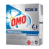 thumbnail of OMO Professional Desinfektionsvollwaschmittel ab 40°C, tötet 99,999% der Bakterien, 90 Wäschen