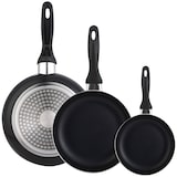 thumbnail of WellHome - 4-teiliges Edelstahl-Kochgeschirr-Set mit 3 Pfannen 16/20/24 cm Gepresstes Aluminium Induktion