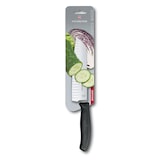 thumbnail of Victorinox Santokumesser Swiss Classic 17 cm, Kullenschliff, schwarz, Blister