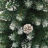 thumbnail of vidaXL Künstlicher Weihnachtsbaum mit Ständer Schlank 180 cm PVC