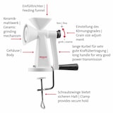 thumbnail of WESTMARK   Mohn-/Getreidemühle "Poppy"