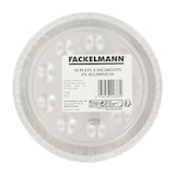 thumbnail of Set van 10 aluminium slakkenschaaltjes, 17,5 cm, Fackelmann