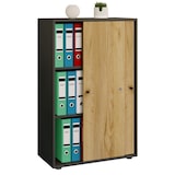 thumbnail of VCM Büroschrank Lona Anthrazit / Honig-Eiche