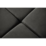 thumbnail of KAWOLA Sofa NEVADA Ecksofa Velvet grau Recamiere links