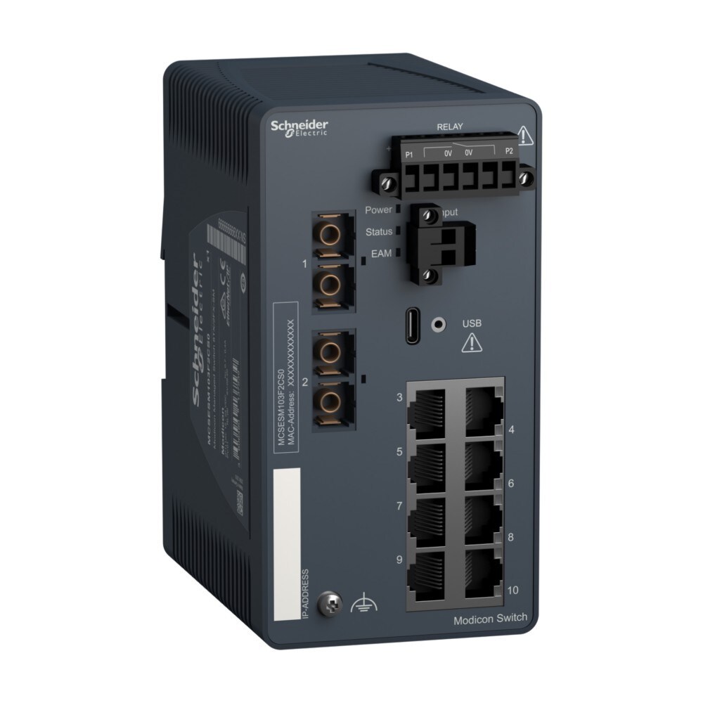 Schneider Electric Modicon Managed Switch MCSESM103F2CS0