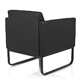 thumbnail of Loungesessel ARUBA BLACK Gestell schwarz Kunstleder 1-Sitzer schwarz hjh OFFICE