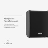 thumbnail of Happy Hour Minibar 5-15°C EEK G lautlos 23dB LED-Licht Schwarz