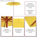 thumbnail of Décoshop26 - Sonnenschirm auch bekannt als Florida-Sonnenschirm Garten- oder Marktschirm 3,5 m Durchmesser Polyester/Holz 7 kg 04_0008008