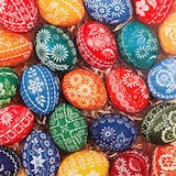 thumbnail of Home Fashion, Hand Crafted Eggs, Cocktail-Servietten aufgefaltetes Maß 25 cm x 25 cm, im Viertelfalz, 20 Stück pro Pack, 12 Pack pro Karton