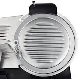 thumbnail of H.Koenig MSX252 elektrische worstsnijder, professioneel, snede 0-12 mm, mes 25 cm, ingebouwde slijper, 282 tpm, zwart