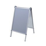 thumbnail of FRANKEN Plakatständer Kundenstopper A1 mit Klapprahmentechnik, freistehend, doppelseitig, Aluminiumrahmen, Outdoor PRO, BS1309