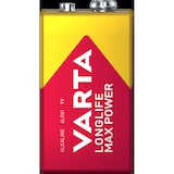 thumbnail of Batteria varta long life max power 9v pack 1 pz