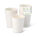 thumbnail of greenbox - Pappbecher 200 ml / 8 oz, Ø 80 mm, weiß, 50 St.