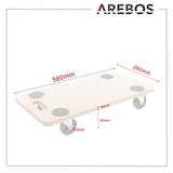 thumbnail of 6x Carrello a piattaforma Dolly piattaforma 200kg