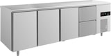 thumbnail of A&S Kühltisch -2 bis +8°C 2330x700x850mm mit 3x Türen und 1x zwei Schubladen