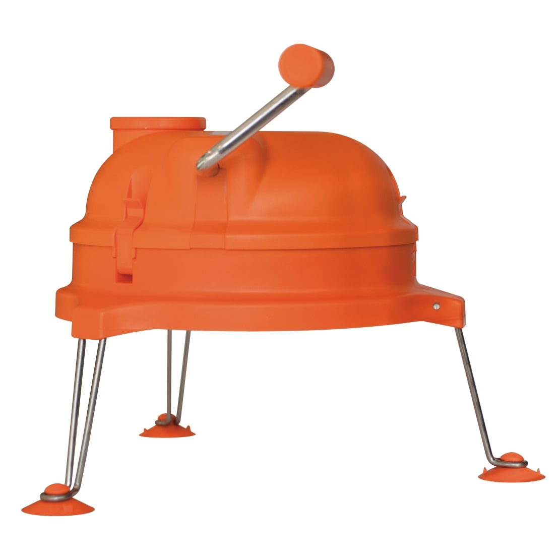 Dynamic DYNACUBE Würfelschneider 17 mm (orange) – manueller Gemüseschneider mit patentiertem Schneidesystem