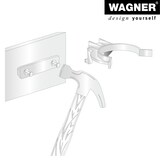 thumbnail of WAGNER Küchenfuß/Möbelfuß KÜCHEN VERSTELLFUSS - Kunststoff, schwarz, Ø 80 x 150-170 mm, Anschraubplatte - 12040200